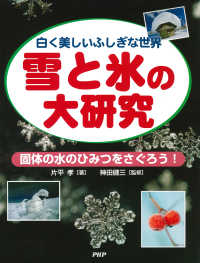 白く美しいふしぎな世界 雪と氷の大研究 - 固体の水のひみつをさぐろう！