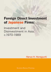 Foreign Direct Investment of Japanese Firms: Investment and Disin