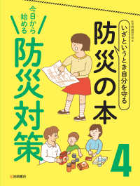 今日から始める　防災対策