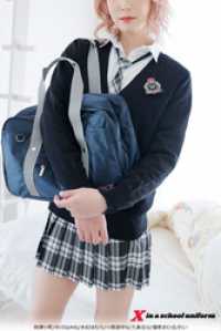 ひばりこれくしょん<br> X in a school uniform