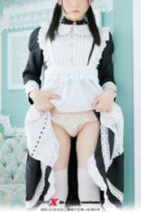 [352P] X in a maid costume 3 ひばりこれくしょん