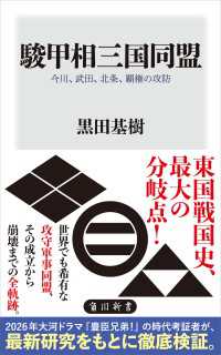 駿甲相三国同盟　今川、武田、北条、覇権の攻防 角川新書