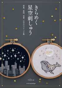 きらめく星空刺しゅう