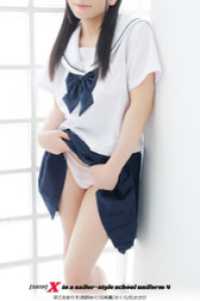 [387P] X in sailor-style school uniform - 4 ひばりこれくしょん