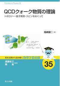 QCDクォーク物質の理論 - トポロジー・量子異常・スピンをめぐって 基本法則から読み解く物理学最前線 35
