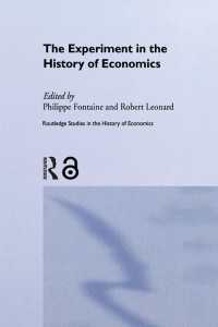 経済学史における実験の概念<br>The Experiment in the History of Economics
