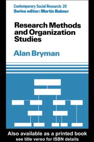 Research Methods and Organization Studies