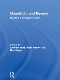 Maastricht and Beyond : Building a European Union