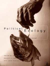 Political Ecology : Global and Local