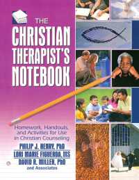 The Christian Therapist's Notebook : Homework, Handouts, and Activities for Use in Christian Counseling