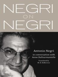 ネグリ『生政治的自伝』（英訳）<br>Negri on Negri : in conversation with Anne Dufourmentelle
