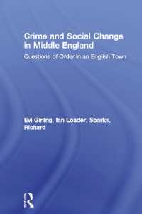 Crime and Social Change in Middle England : Questions of Order in an English Town