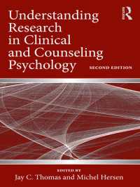Understanding Research in Clinical and Counseling Psychology（2 NED）
