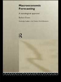 Macroeconomic Forecasting : A Sociological Appraisal