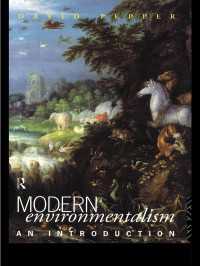 Modern Environmentalism : An Introduction