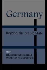 統一ドイツ国家の不安定化<br>Germany : Beyond the Stable State