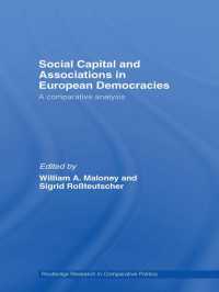 Social Capital and Associations in European Democracies : A Comparative Analysis
