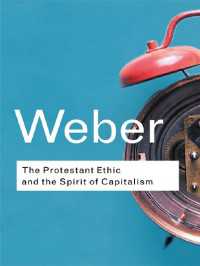 ヴェーバー『プロテスタンティズムの倫理と資本主義の精神』（英訳）<br>The Protestant Ethic and the Spirit of Capitalism