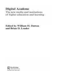 高等教育におけるニューメディア<br>Digital Academe : New Media in Higher Education and Learning