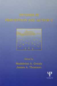 Studies in Perception and Action V : Tenth international Conference on Perception and Action