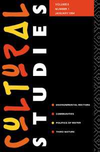 Cultural Studies : Volume 8, Issue 1