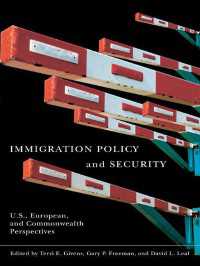 移民政策と安全保障：米国、欧州、英連邦の考察<br>Immigration Policy and Security : U.S., European, and Commonwealth Perspectives
