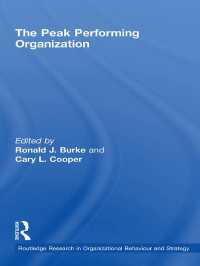 The Peak Performing Organization