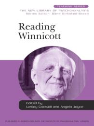ウィニコットを読む<br>Reading Winnicott