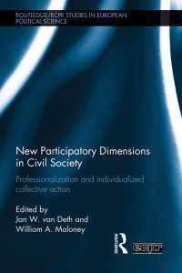 New Participatory Dimensions in Civil Society : Professionalization and Individualized Collective Action