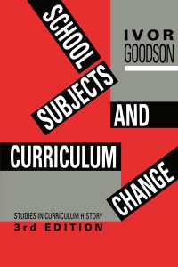 School Subjects and Curriculum Change（3 NED）