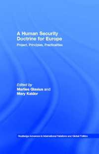 A Human Security Doctrine for Europe : Project, Principles, Practicalities