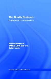The Quality Business : Quality Issues in the Smaller Firm