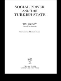 Social Power and the Turkish State