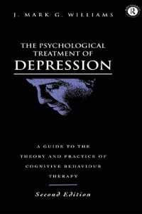 The Psychological Treatment of Depression（2 NED）