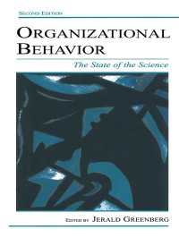 組織行動の科学（第２版）<br>Organizational Behavior : A Management Challenge（2）