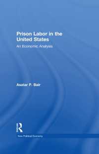 Prison Labor in the United States : An Economic Analysis