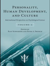 Personality, Human Development, and Culture : International Perspectives On Psychological Science (Volume 2)
