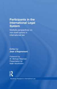 Participants in the International Legal System : Multiple Perspectives on Non-State Actors in International Law
