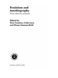 フェミニズムと自伝：テクスト、理論と方法<br>Feminism & Autobiography : Texts, Theories, Methods