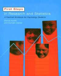First Steps In Research and Statistics : A Practical Workbook for Psychology Students