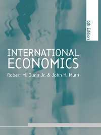 International Economics sixth edition / Dunn, Robert M./Mutti