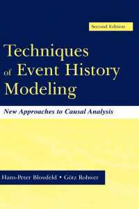Techniques of Event History Modeling : New Approaches to Casual Analysis, Second Edition（2）