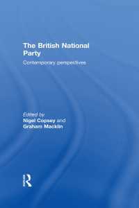 英国国民党（BNP）：今日的視点<br>British National Party : Contemporary Perspectives