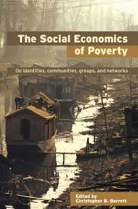 貧困の社会経済学<br>The Social Economics of Poverty