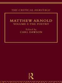 Matthew Arnold : The Critical Heritage Volume 2 The Poetry