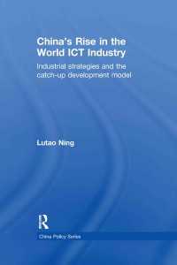 China's Rise in the World ICT Industry : Industrial Strategies and the Catch-Up Development Model