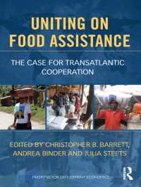 食糧援助のための国際的連帯：欧米間の政策的収斂<br>Uniting on Food Assistance : The case for transatlantic policy convergence
