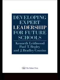 Developing Expert Leadership For Future Schools