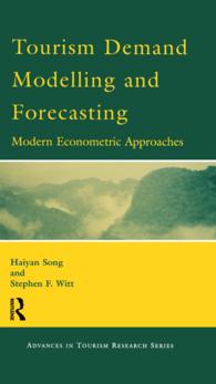 Tourism Demand Modelling and Forecasting