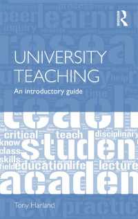 大学で教えることを学ぶ：入門ガイド<br>University Teaching : An Introductory Guide